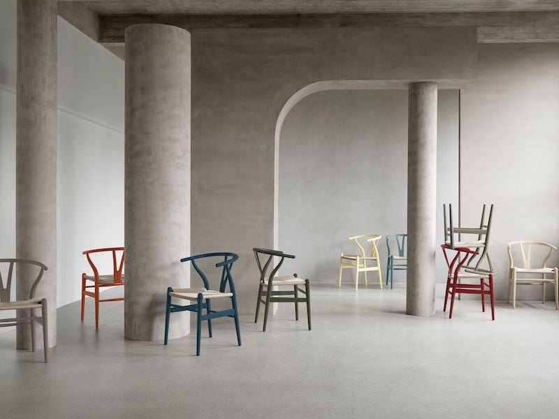 The CH24 Wishbone Chair Soft 2022 - 9 new colours by Ilse Crawford - Skandium London
