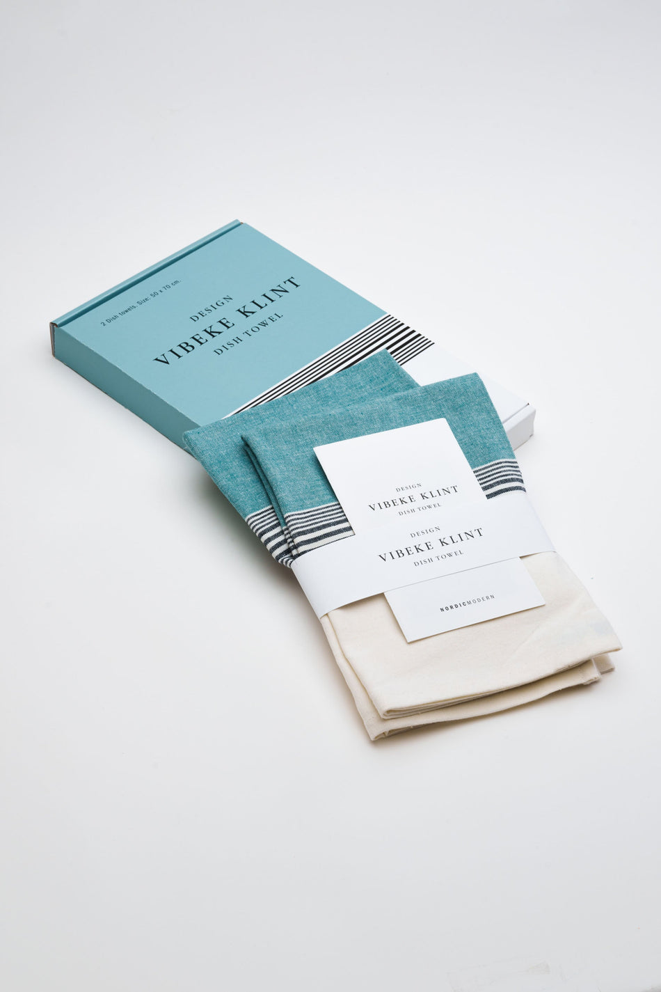 Dish Towels - 2 Pieces - Teal
