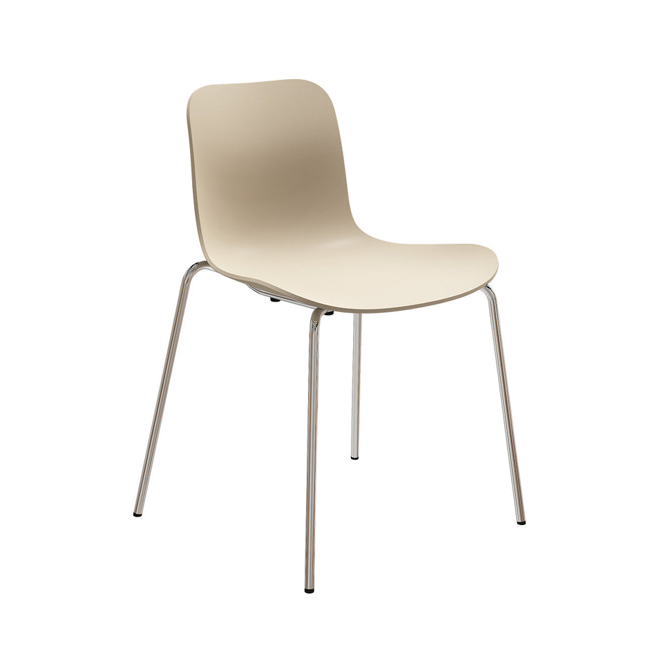 Langue Chair Polypropylene | Chrome