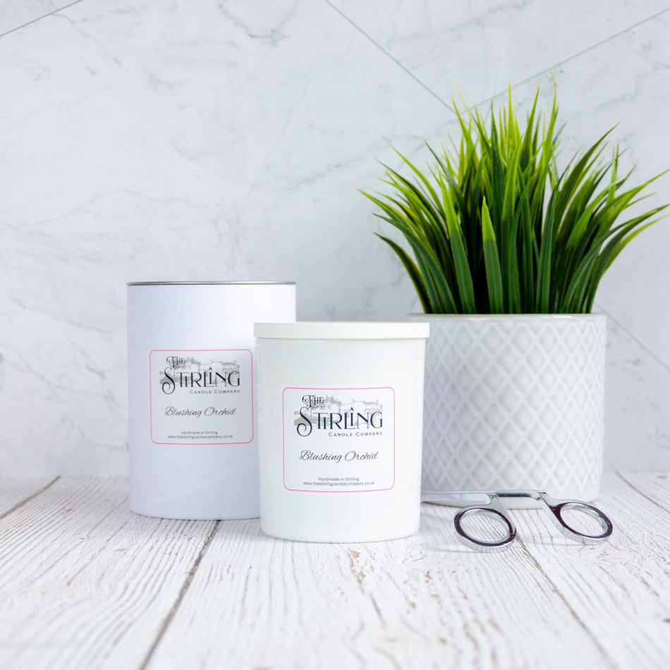 Blushing Orchid - Large Candle