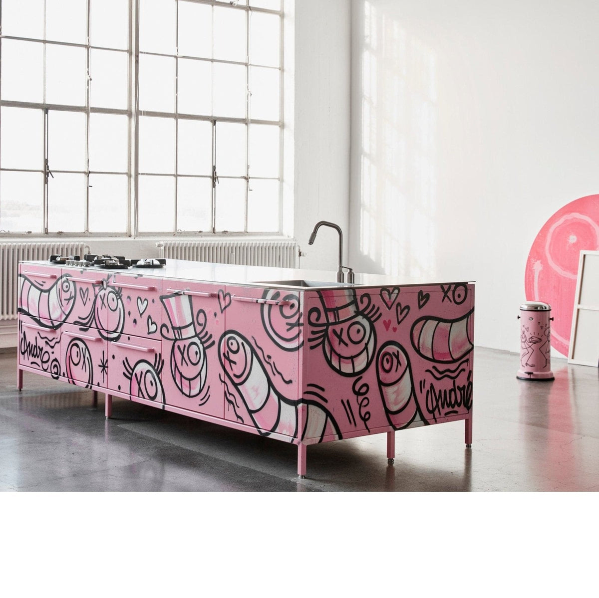 Vipp - VIPP16 - Bin 18L - The 'Amour' - Skandium London