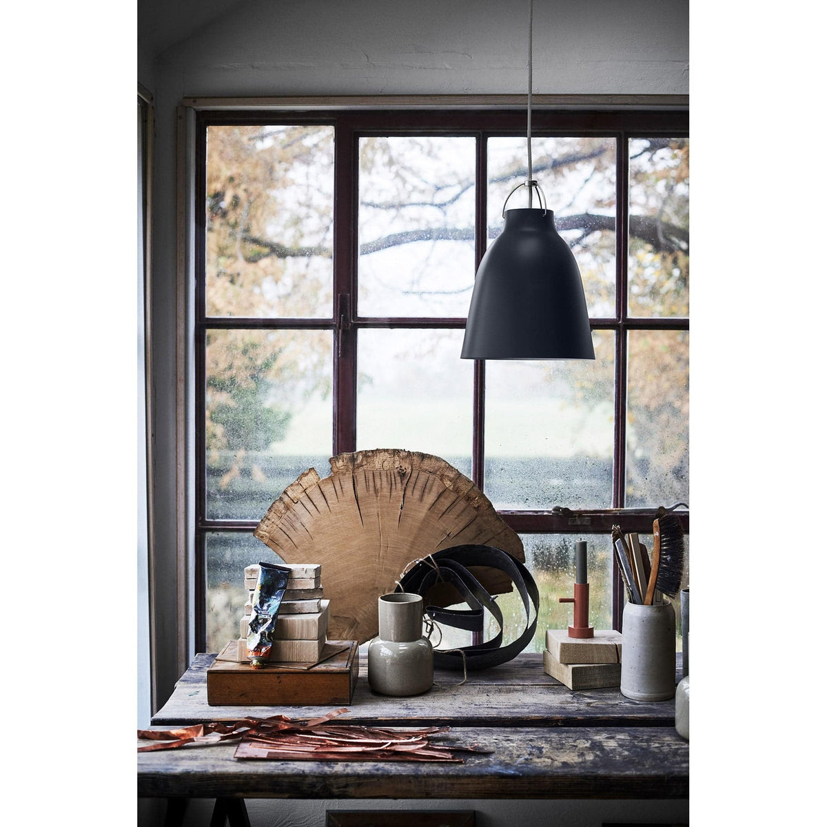 Fritz Hansen Lighting - Caravaggio pendant lamp matt tones - Skandium London