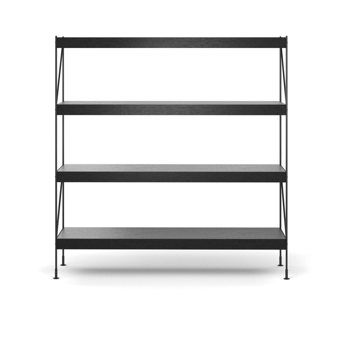 Audo - Zet Storage System - Black Steel Legs - Skandium London