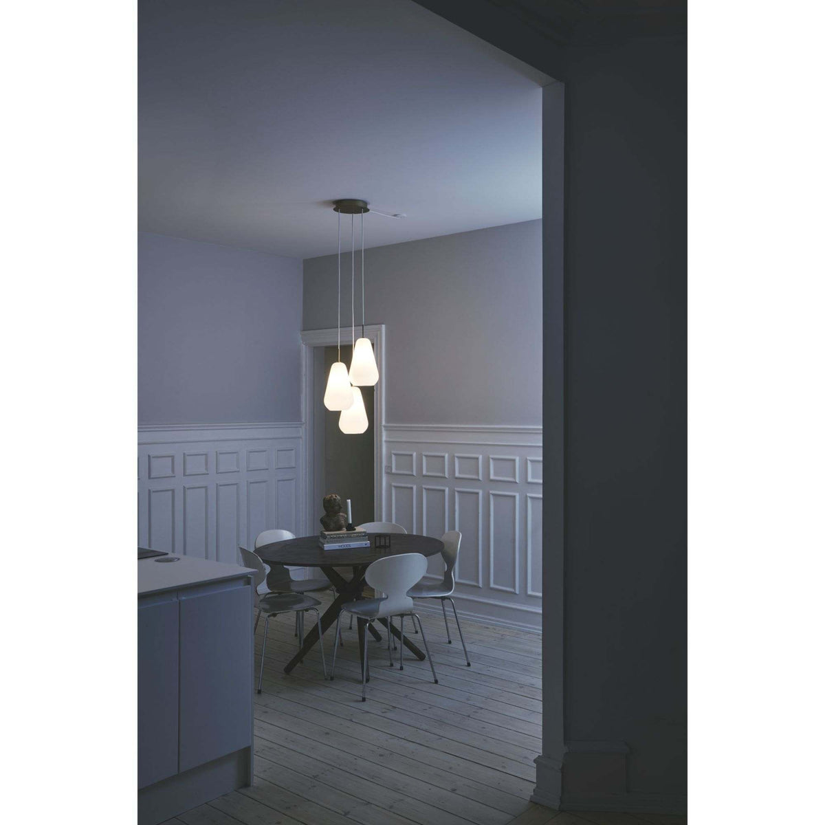 Anoli 3 Opal Pendant Lamp | Nuura | Skandium London
