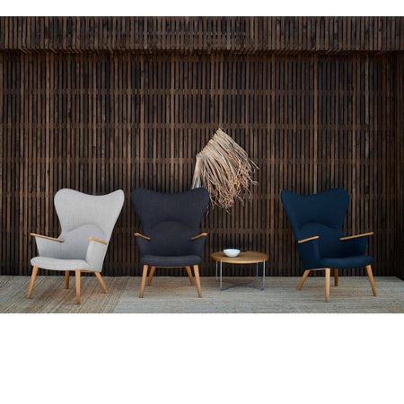 Carl Hansen - CH78 Mama Bear Lounge Chair with headrest - Skandium London