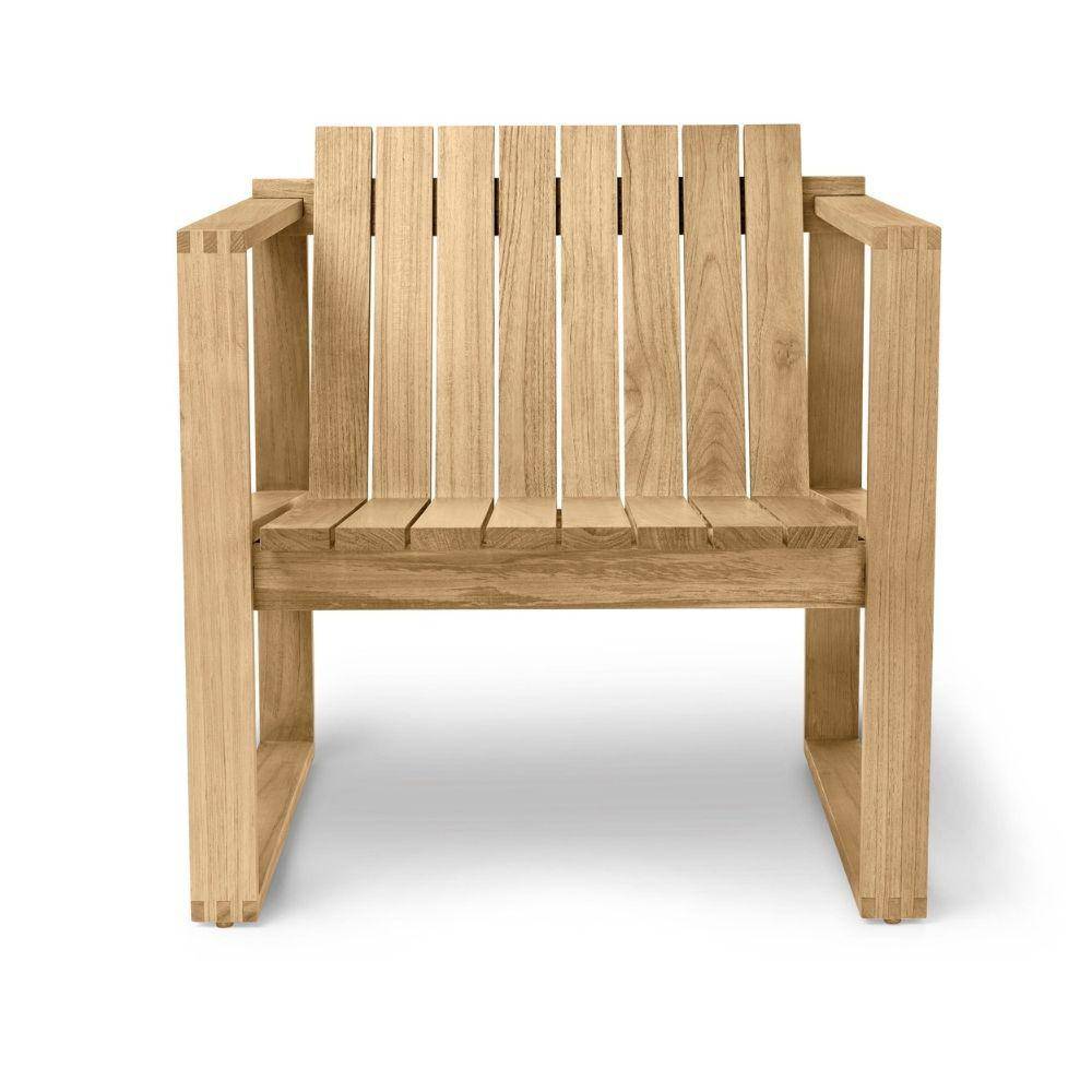 Carl Hansen - BK11 Lounge chair - untreated teak - Skandium London