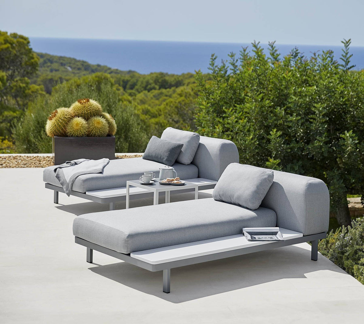 Cane-line - Space Sofa 2-seater module sofa - Skandium London