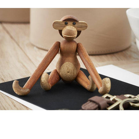 Kay Bojesen wooden monkey | small oak maple | Kay Bojesen | Skandium London