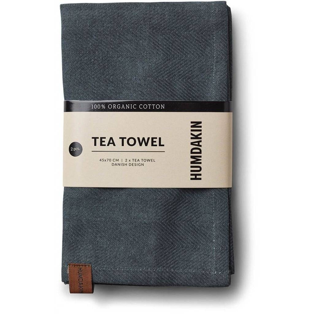 Organic tea towel - 2 pack | Humdakin | Skandium London