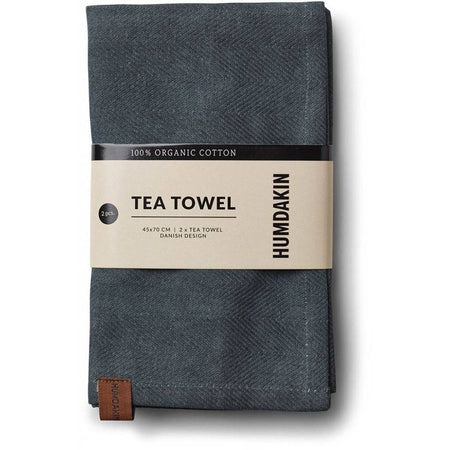 Organic tea towel - 2 pack | Humdakin | Skandium London