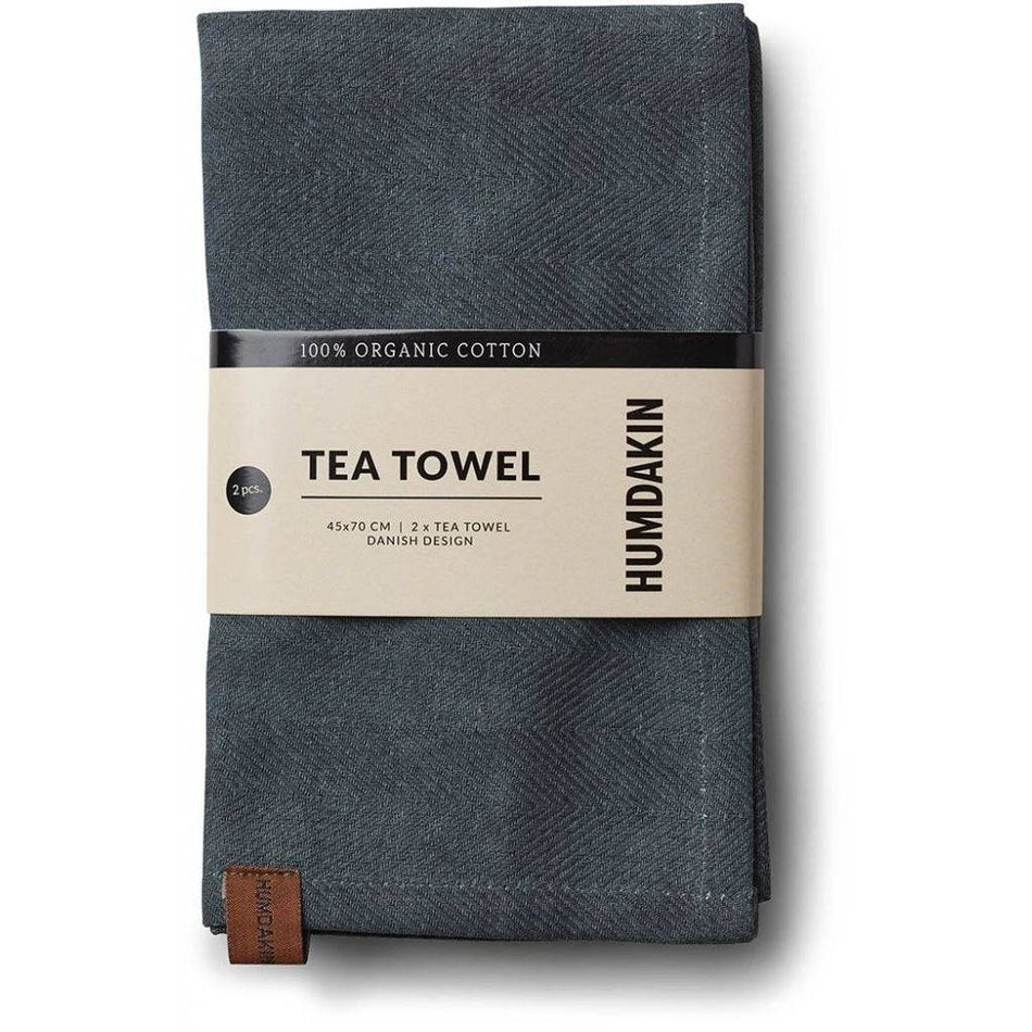 Organic tea towel - 2 pack | Humdakin | Skandium London