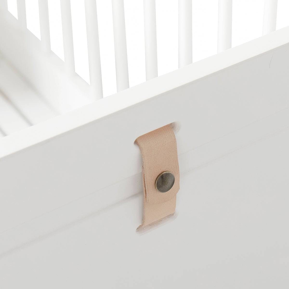 Mini + low loft bed - White/oak | Oliver Furniture | Skandium London