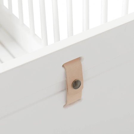 Mini + low loft bed - White/oak | Oliver Furniture | Skandium London