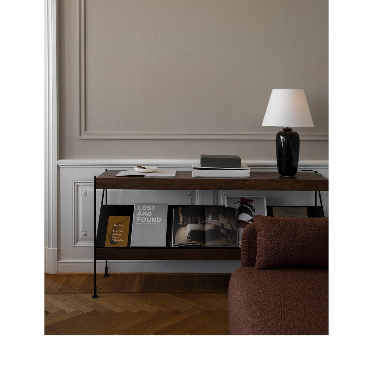 Audo - Zet Storage System - Black Steel Legs - Skandium London