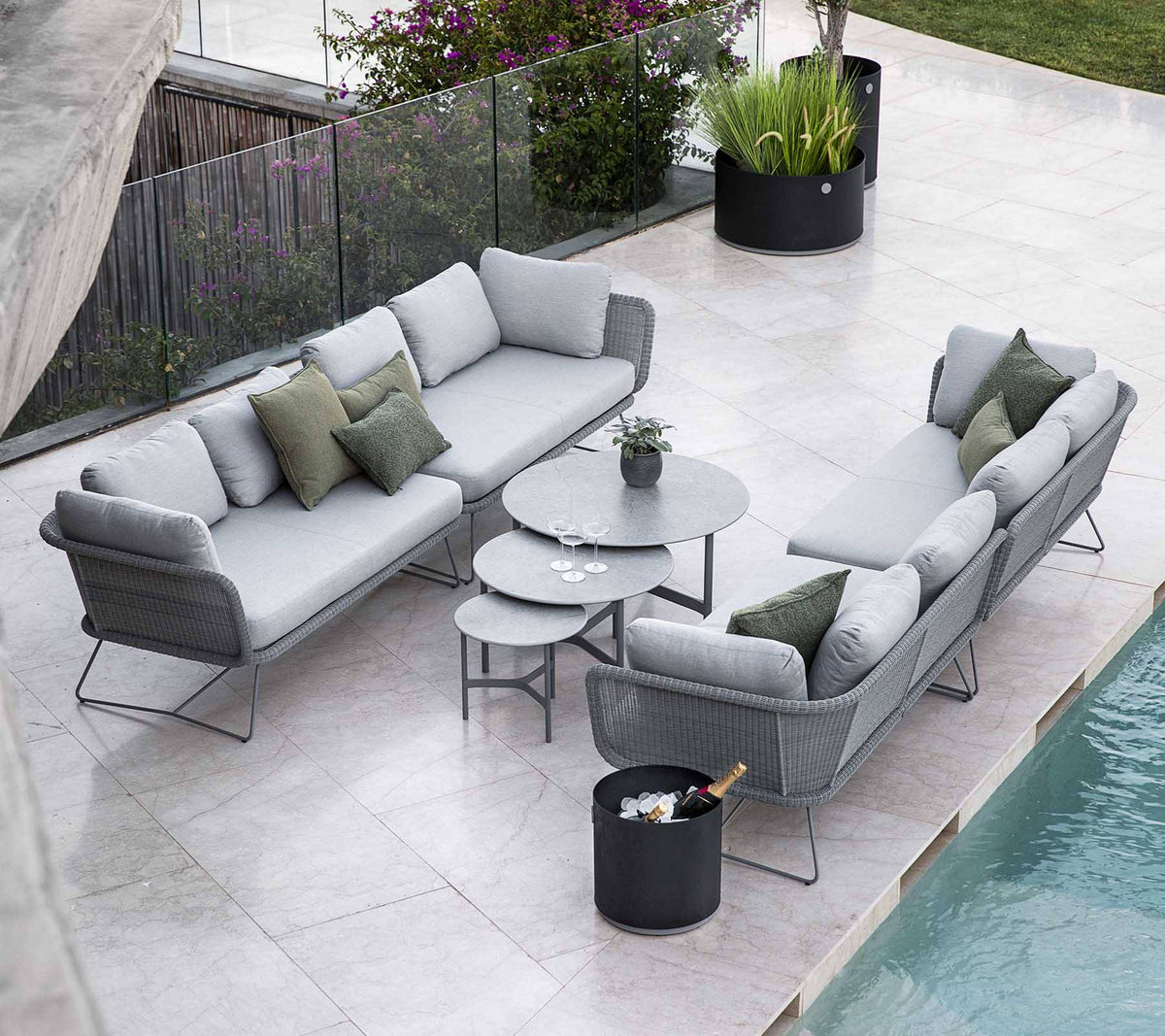 Horizon Sofa | Left Module | 2-seater | Cane-line | Skandium London