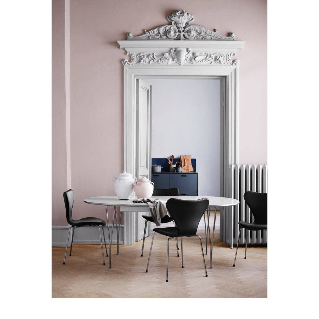 Fritz Hansen - Series 7™ chair with full leather upholstery - Skandium London