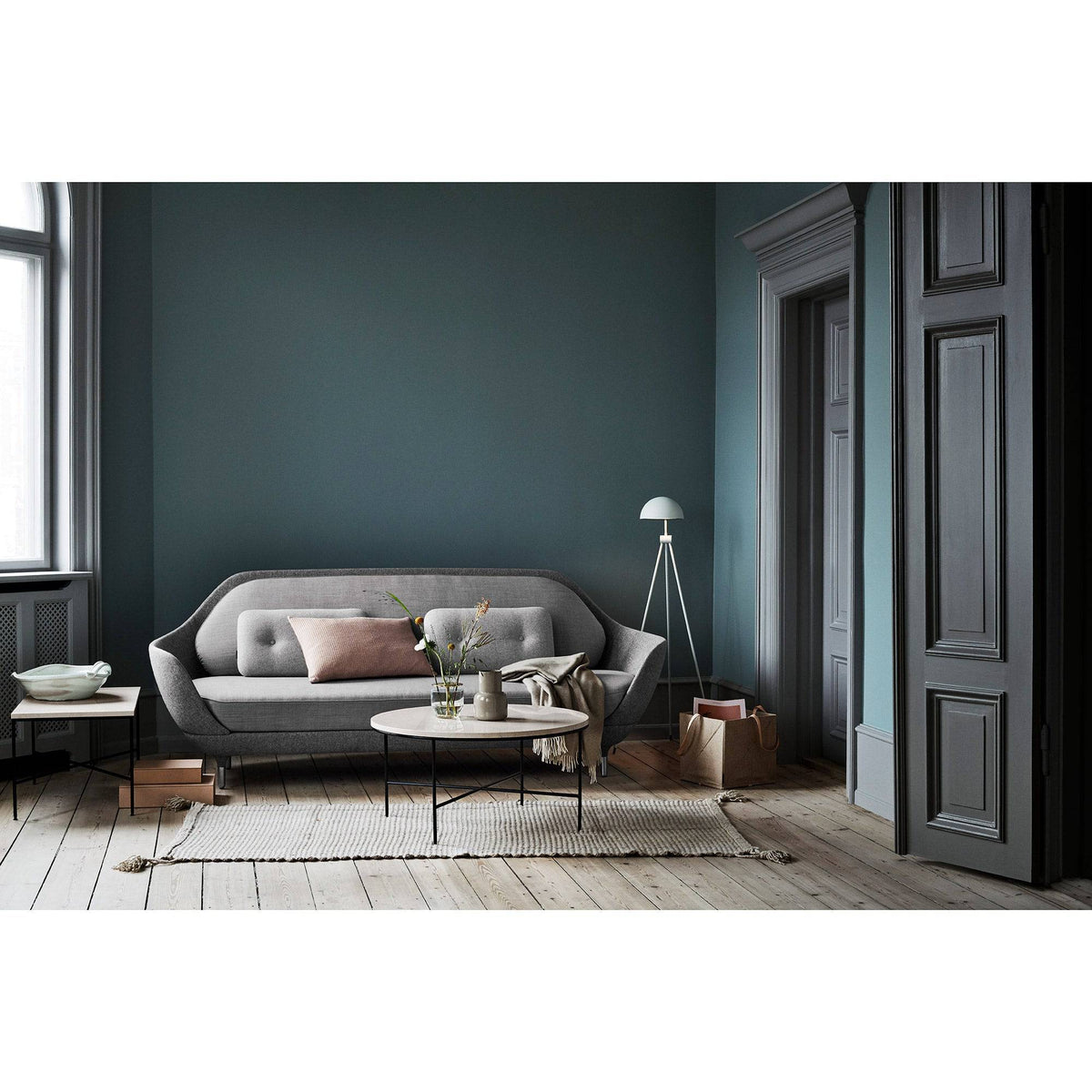 Planner Coffee Table - Charcoal | Fritz Hansen | Skandium London