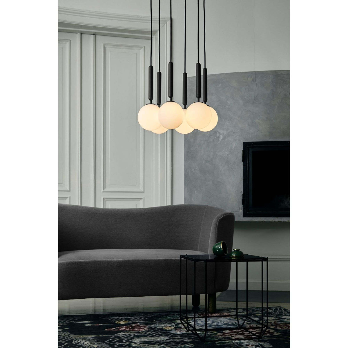 Miira 6 Opal Pendant Lamp | Nuura | Skandium London