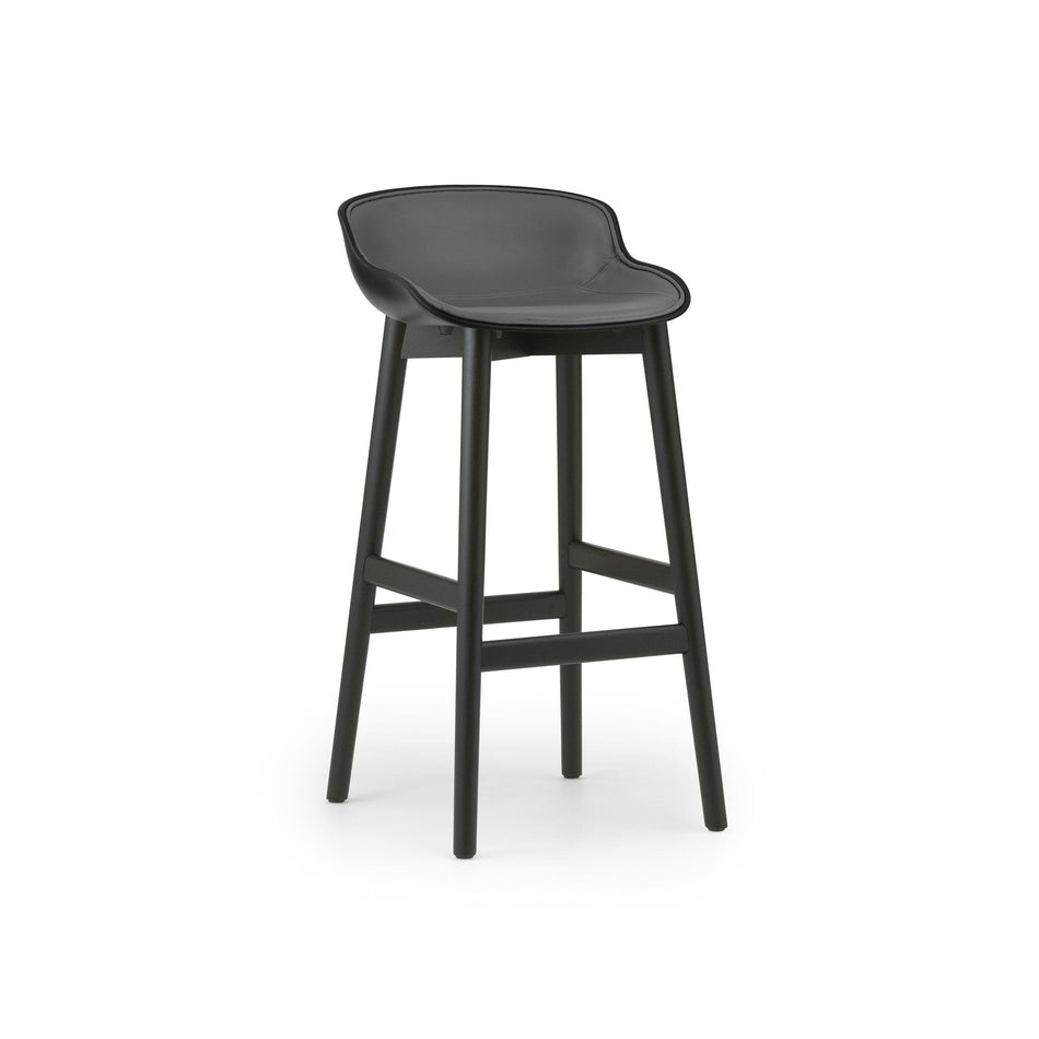 Hyg Barstool 75cm Wood - Front Upholstery