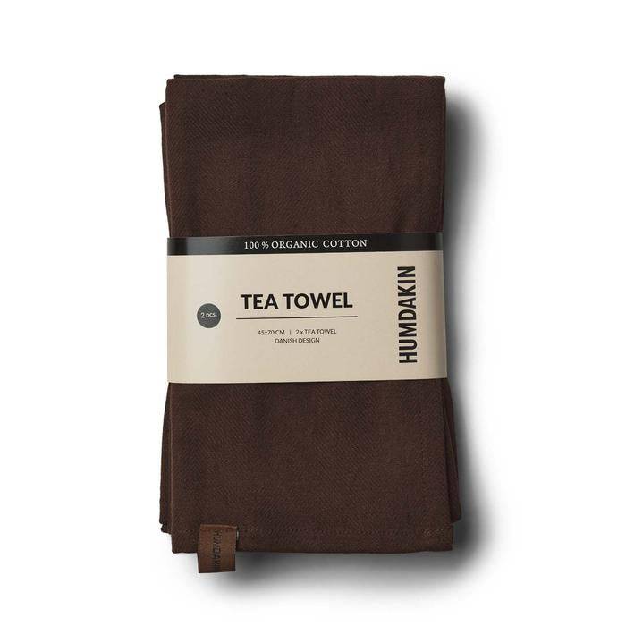 Organic tea towel - 2 pack | Humdakin | Skandium London
