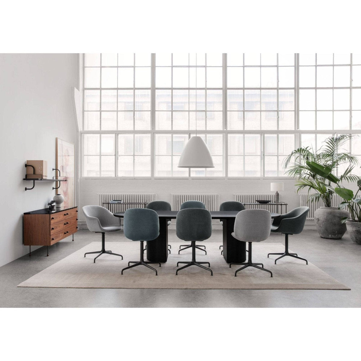 Gubi - Bat Meeting Chair - Front Upholstered - Skandium London