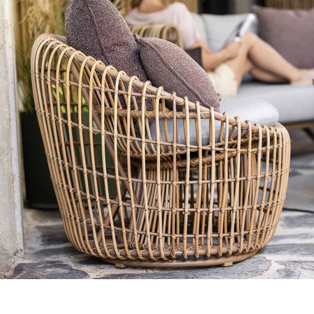Nest Round Outdoor Chair | Cane-line | Skandium London