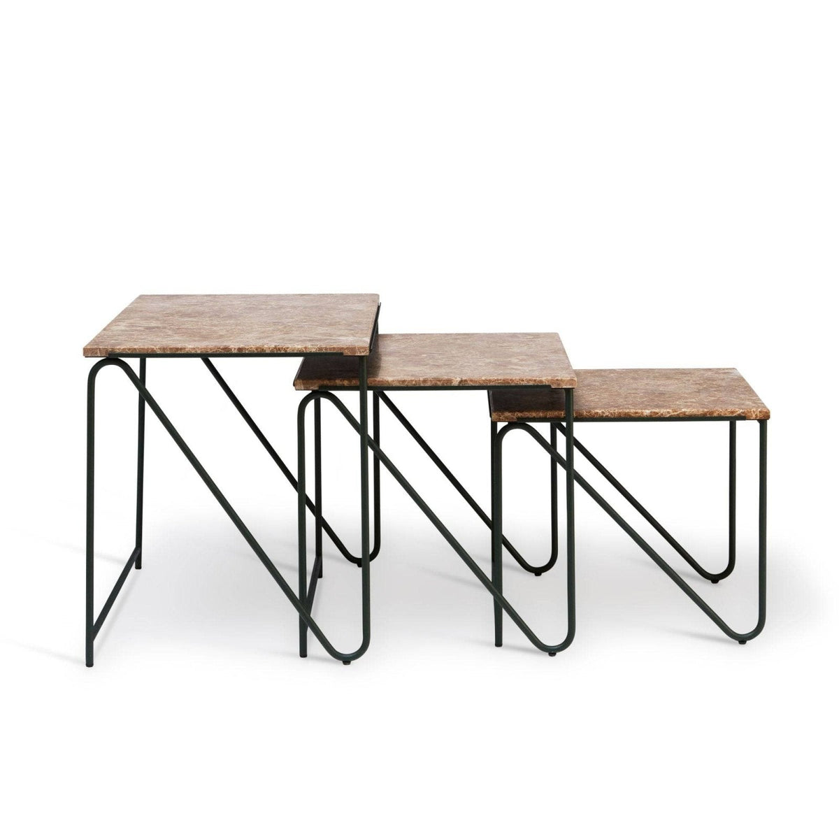 Please Wait to be Seated - Triptych Nesting tables - Skandium London