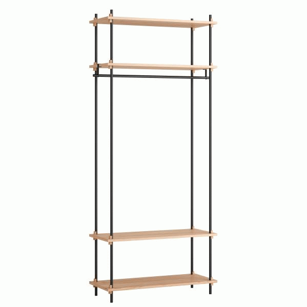 Shelving System – S.200.1.F - Oak/Black