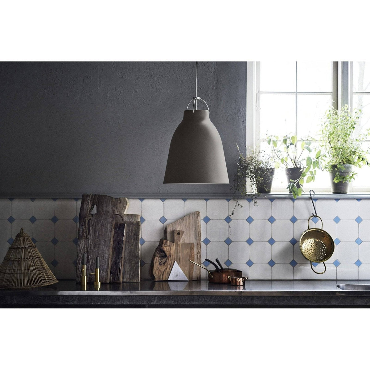 Fritz Hansen Lighting - Caravaggio pendant lamp matt tones - Skandium London