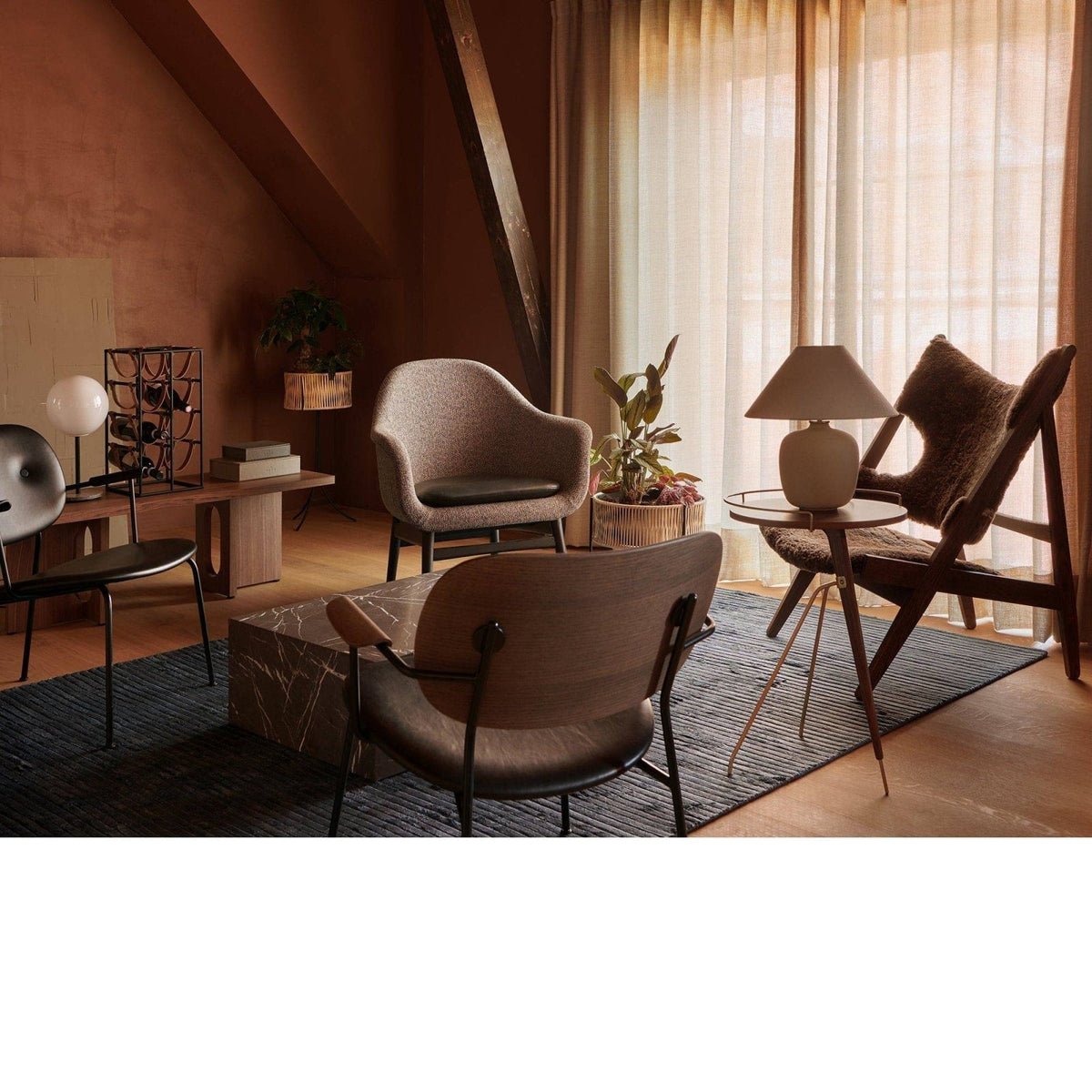 Audo - Knitting Lounge Chair - Sheepskin - Skandium London
