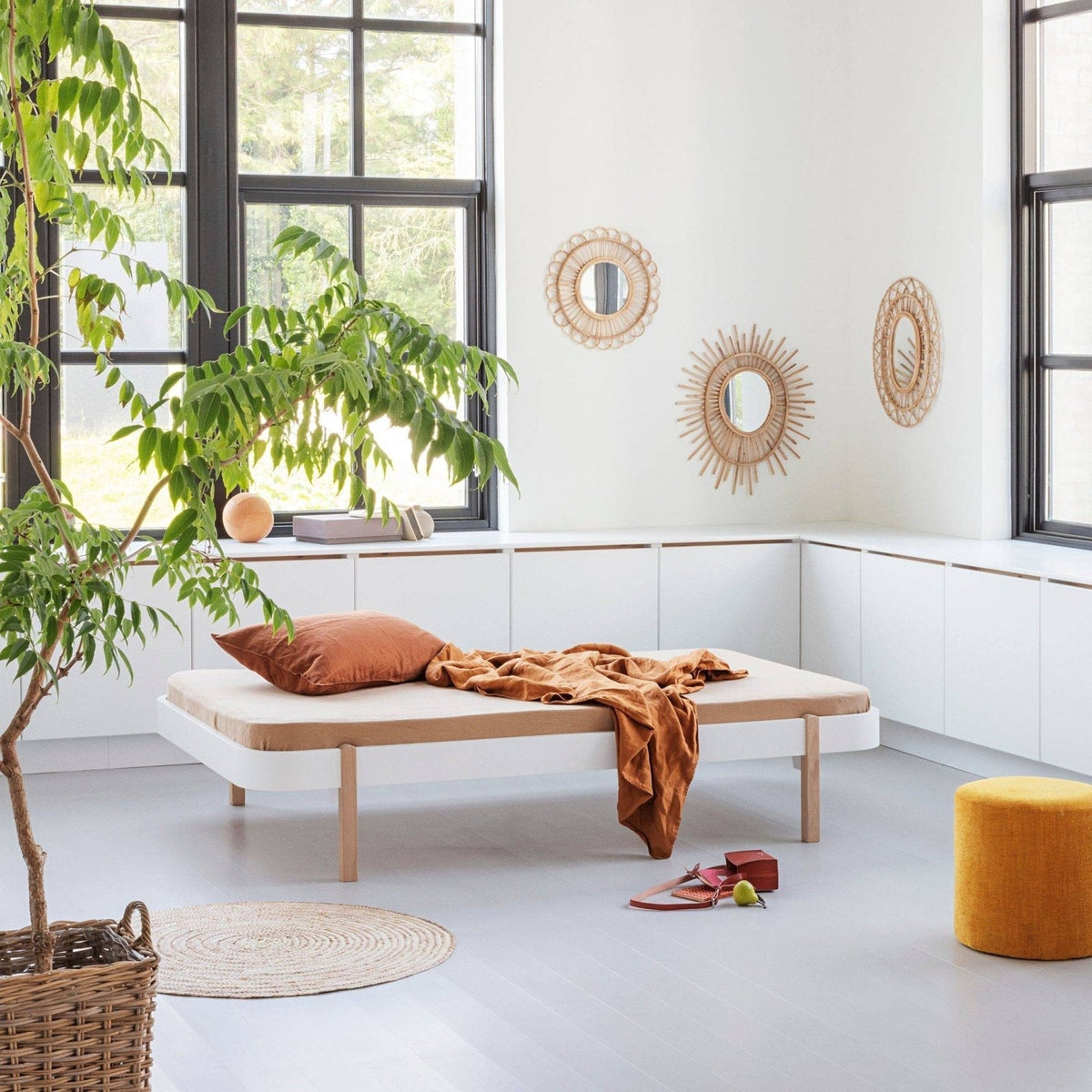 Oliver Furniture - Wood Lounger - Skandium London