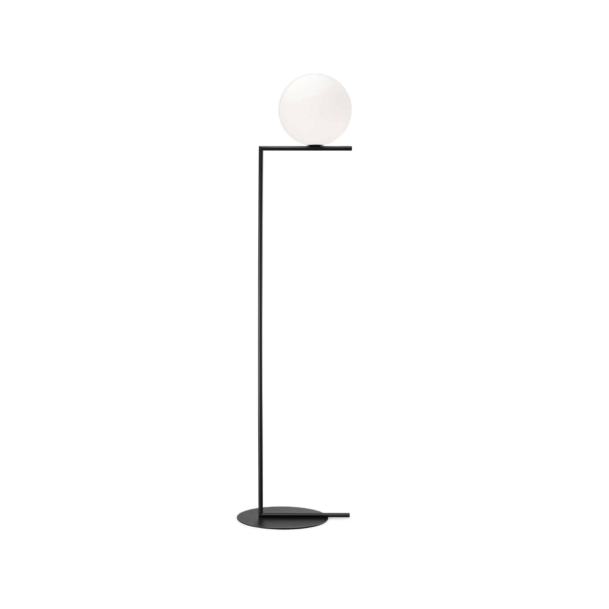 IC F2 Black Floor Lamp | Flos | Skandium London