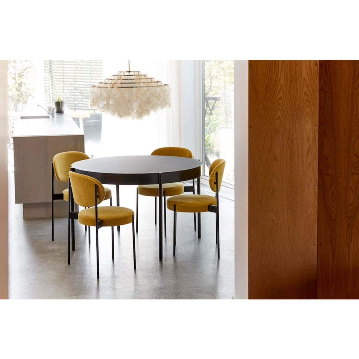 Verpan - Series 430 chair - Black Base - Skandium London