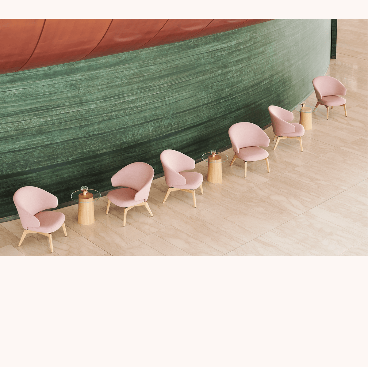 Fritz Hansen - Let™ lounge chair, wooden base - Skandium London