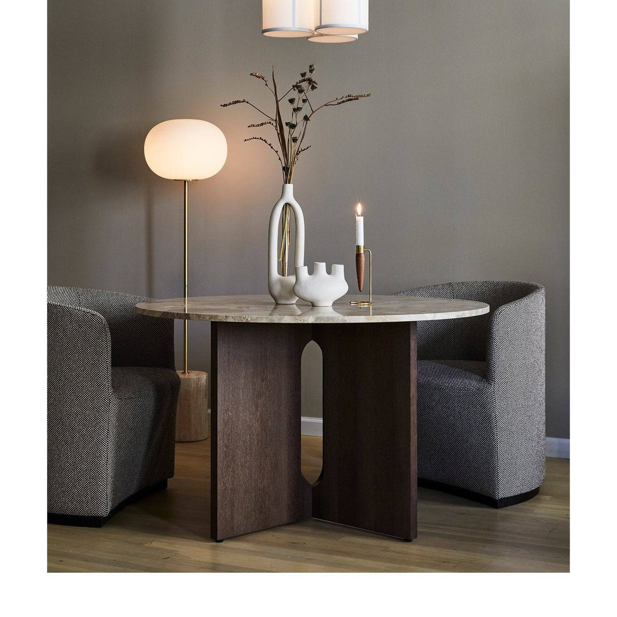 Androgyne Dining Table, Stone Tabletop | Menu | Skandium London