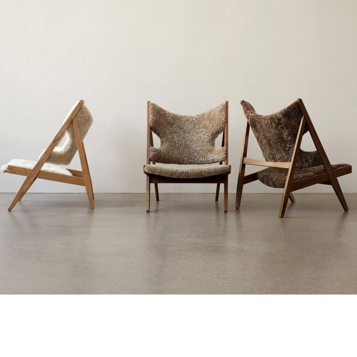 Audo - Knitting Lounge Chair - Sheepskin - Skandium London