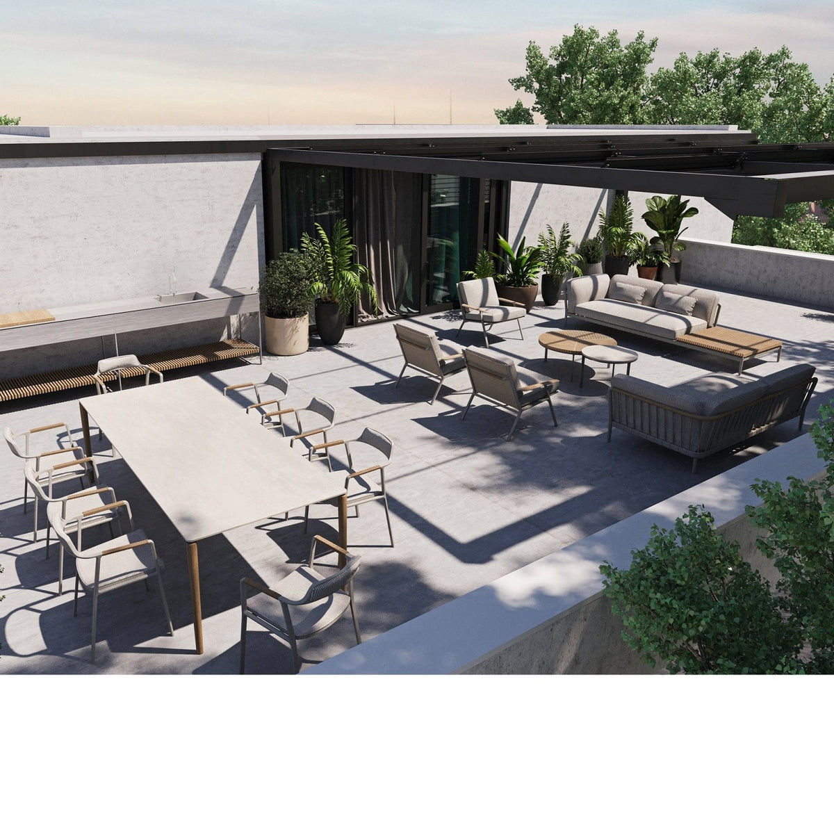 Vipp - VIPP713 - Open-Air Lounge Chair - Skandium London