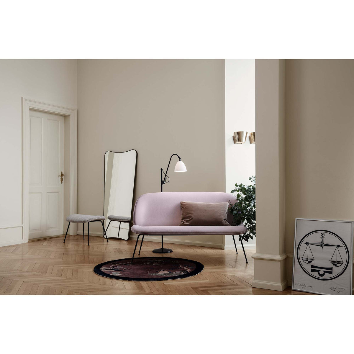 Gubi - Gio Ponti F.A. 33 wall mirror - Skandium London