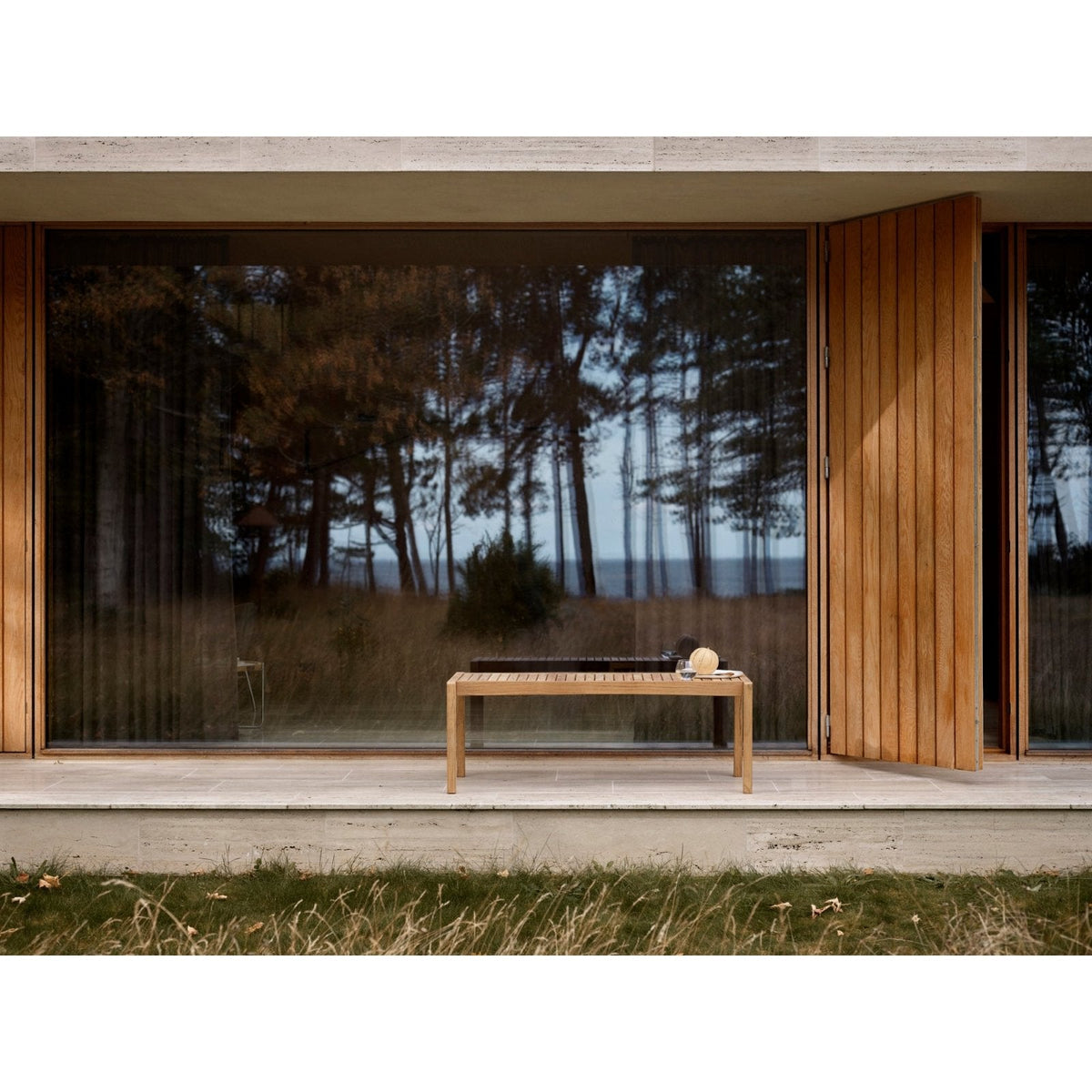 Carl Hansen - AH912 Table Bench - untreated teak - Skandium London