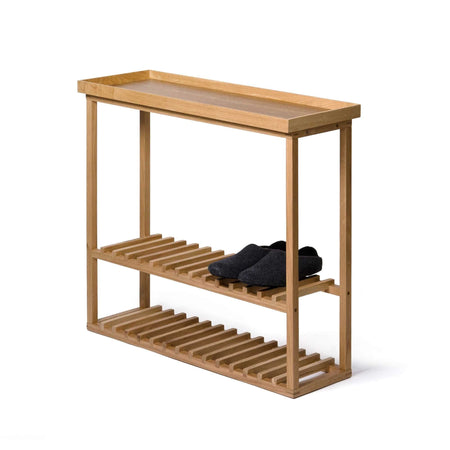 Wireworks - Hello Storage Table - Oak/Oak - Skandium London