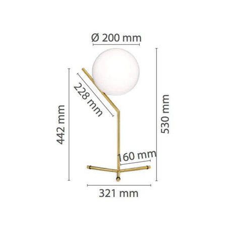 Flos - IC T1 high table lamp - Skandium London
