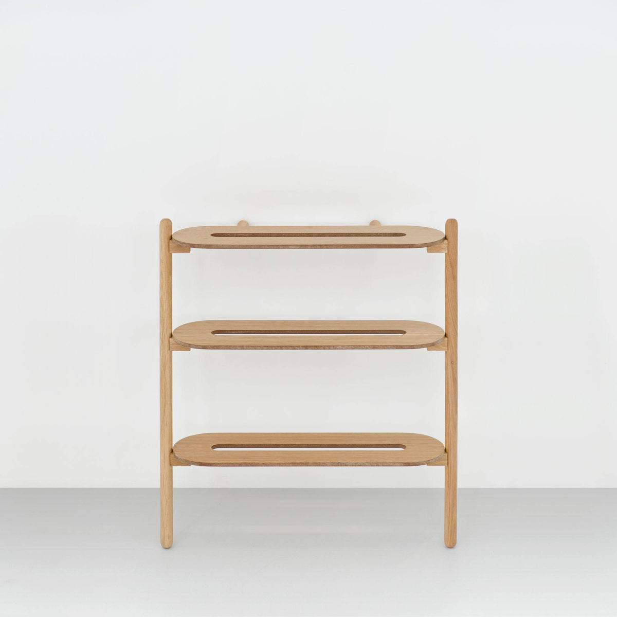 Heel Bar Shoe Tidy - Oak | Wireworks | Skandium London