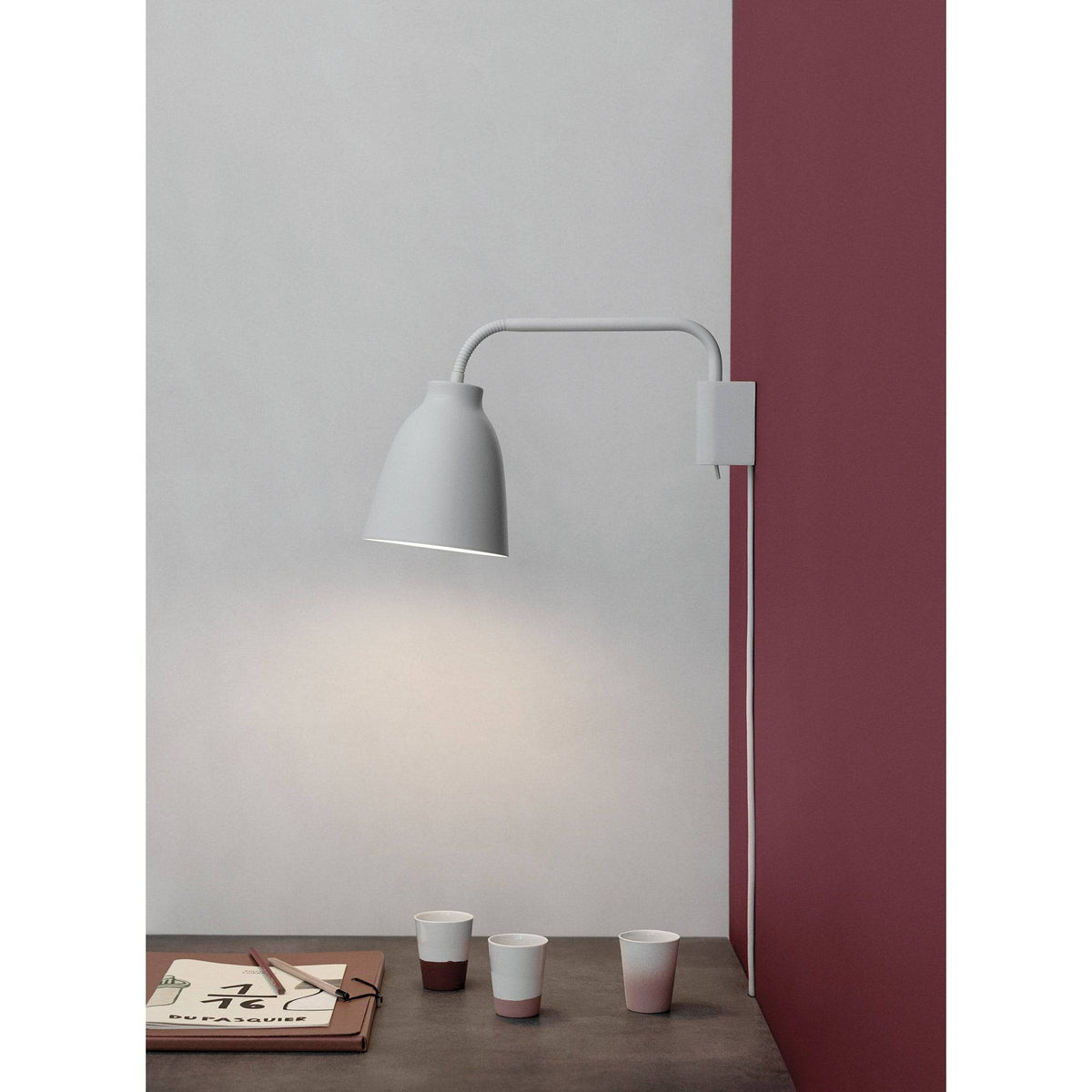 Fritz Hansen Lighting - Caravaggio Read wall lamp - Skandium London