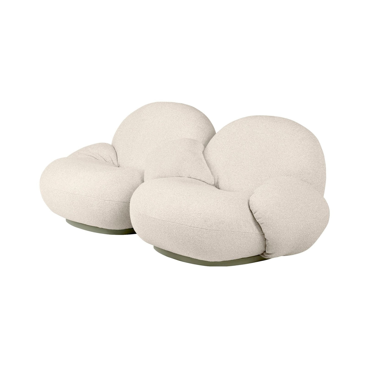 Gubi - Pacha Two-Seater Sofa - Outdoor w. Armrest - Skandium London