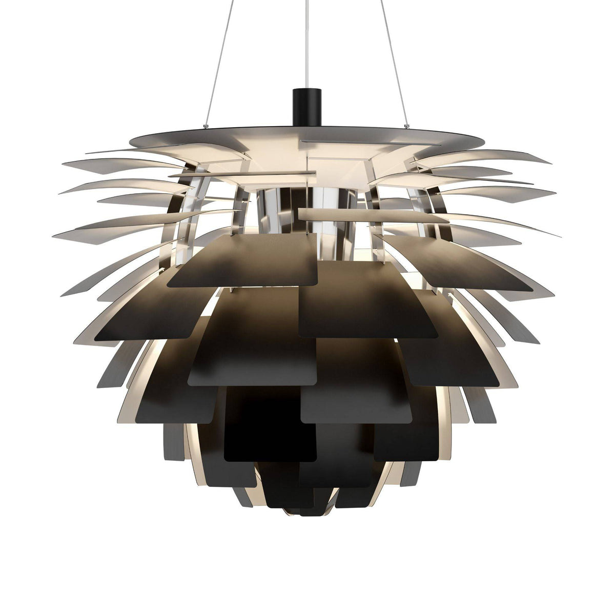 Louis Poulsen - PH Artichoke Black Pendant Lamp - Skandium London