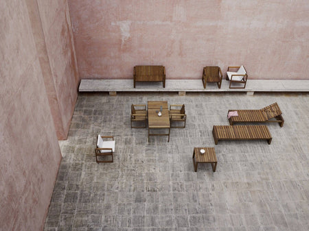Carl Hansen - BK15 Dining Table - untreated teak - Skandium London
