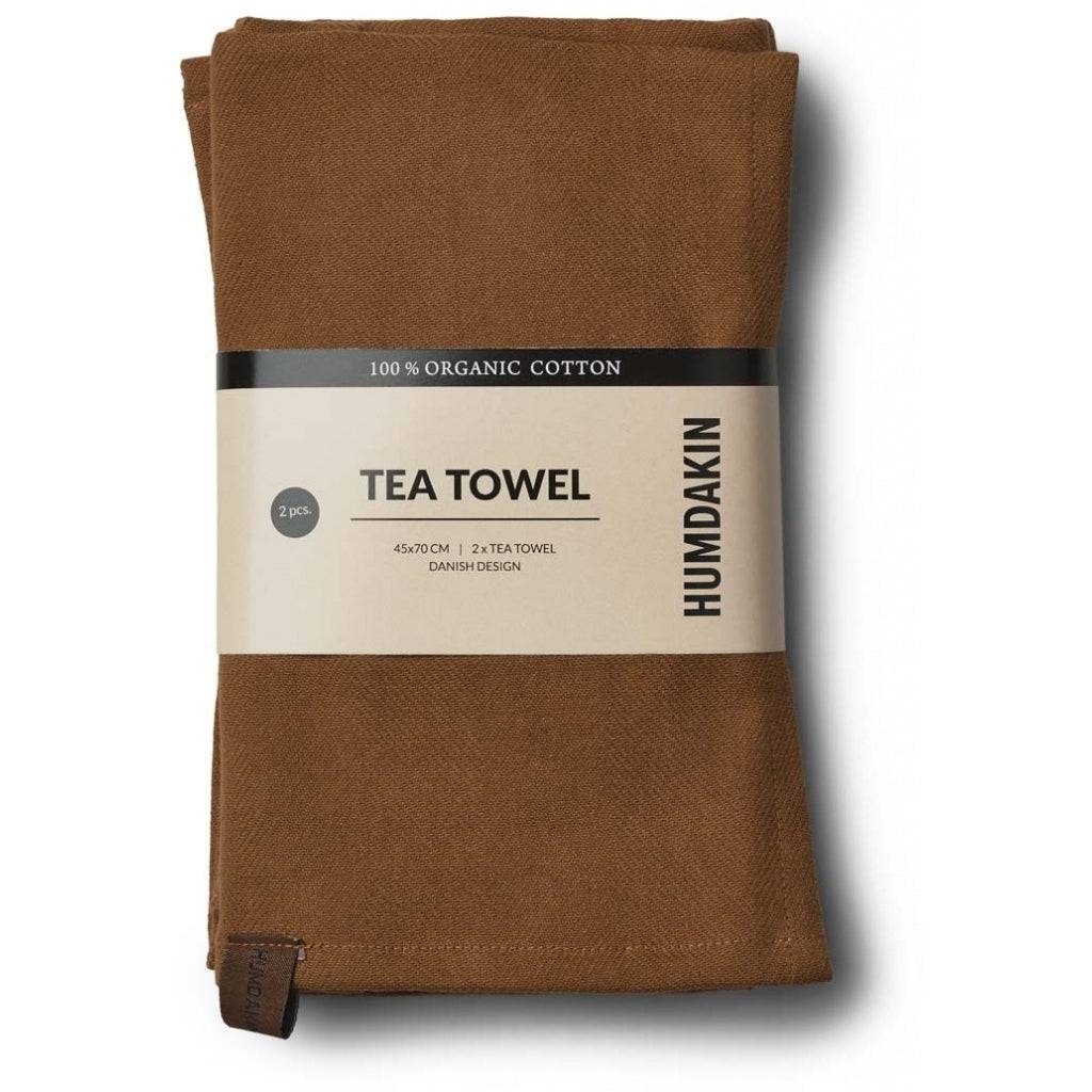 Organic tea towel - 2 pack | Humdakin | Skandium London