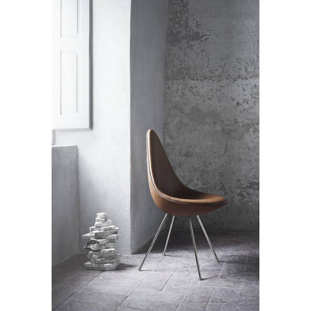 Fritz Hansen - Drop chair with full upholstery - Skandium London