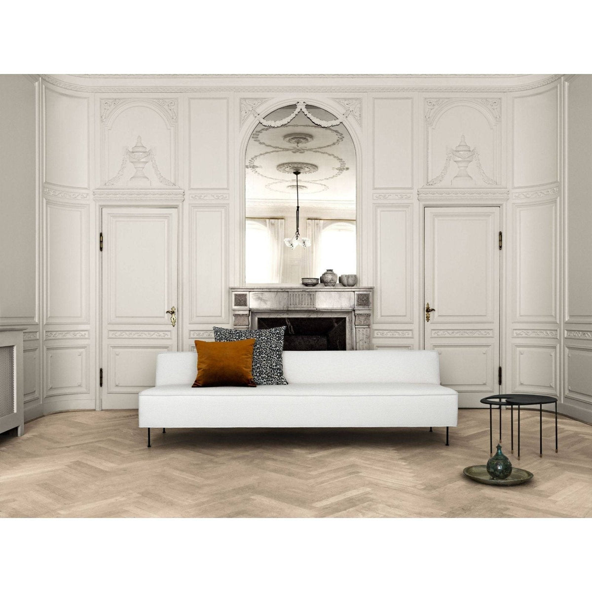 Gubi - Modern Line Sofa - Fully Upholstered - Skandium London