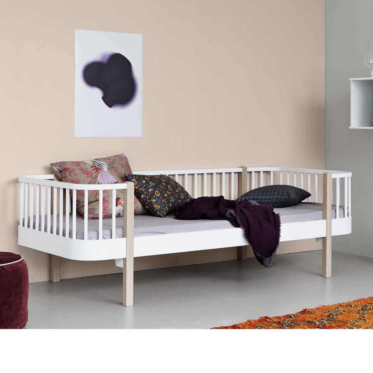 Oliver Furniture - Wood Day bed, 90x200cm - Skandium London